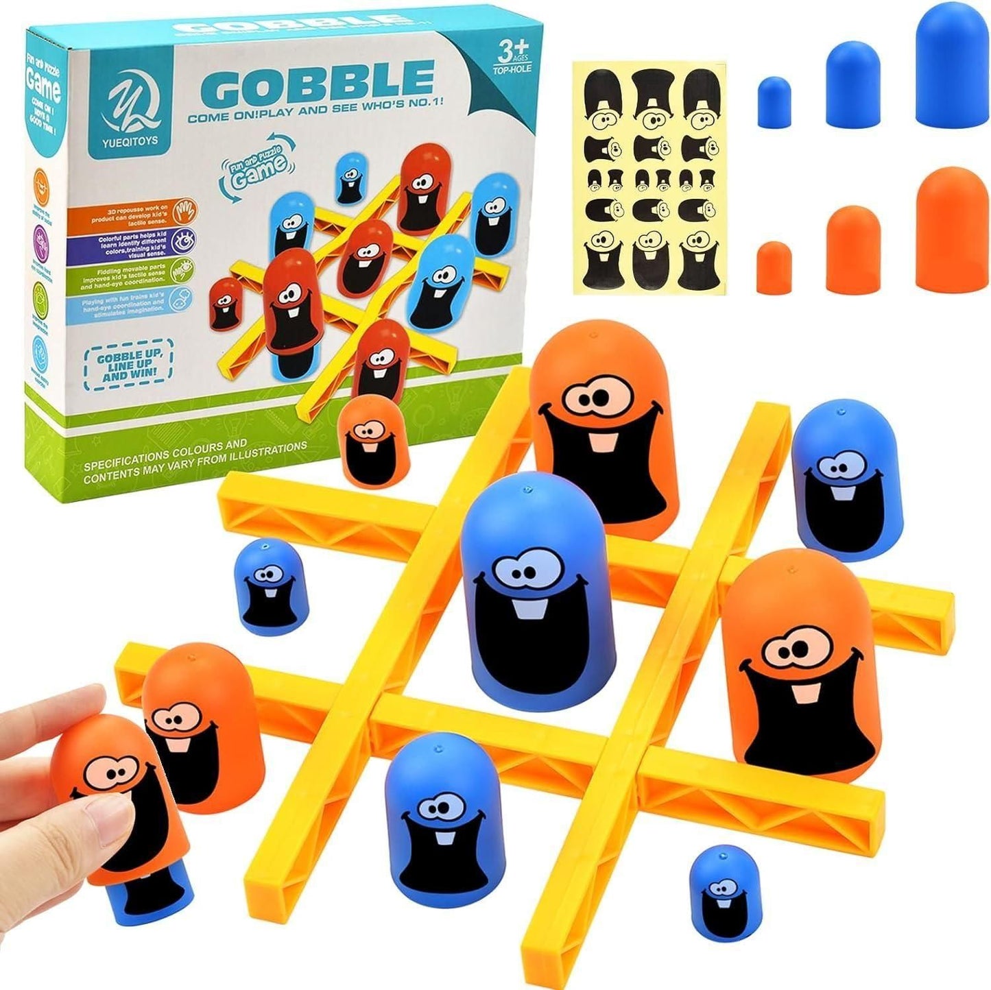 Gobble Board Game Fun and Strategic Interactive Toy for Kids