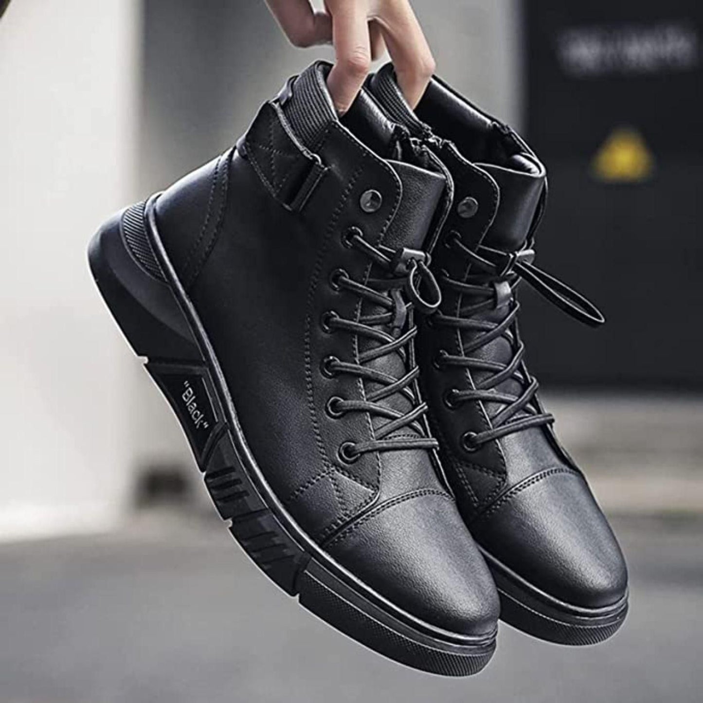 Mens Stylish Synthetic Boots