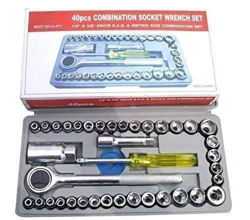 Hardware Tools - Multipurpose 40 in 1 Screwdriver Socket Set and Bit Tool Kit Set